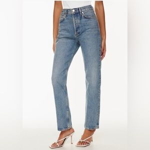 Agolde 90’s pinch waist jeans, size 25